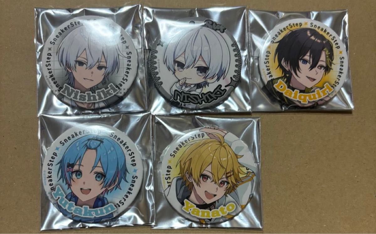 すにすて SneakerStep おさでい 缶バッジ すにすて sneakerstep おさで