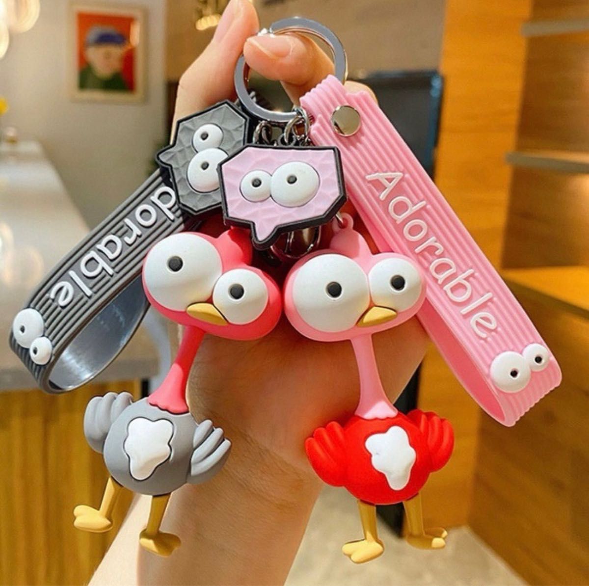 ケセラセラ Mrs GREEN APPLE ミセス MV キーホルダーセット 鳥