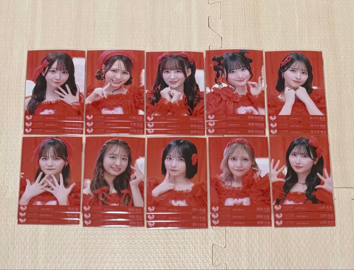 イコラブ 生写真 メンバーフルコンプ 30枚セット とくべチュ して 歌唱