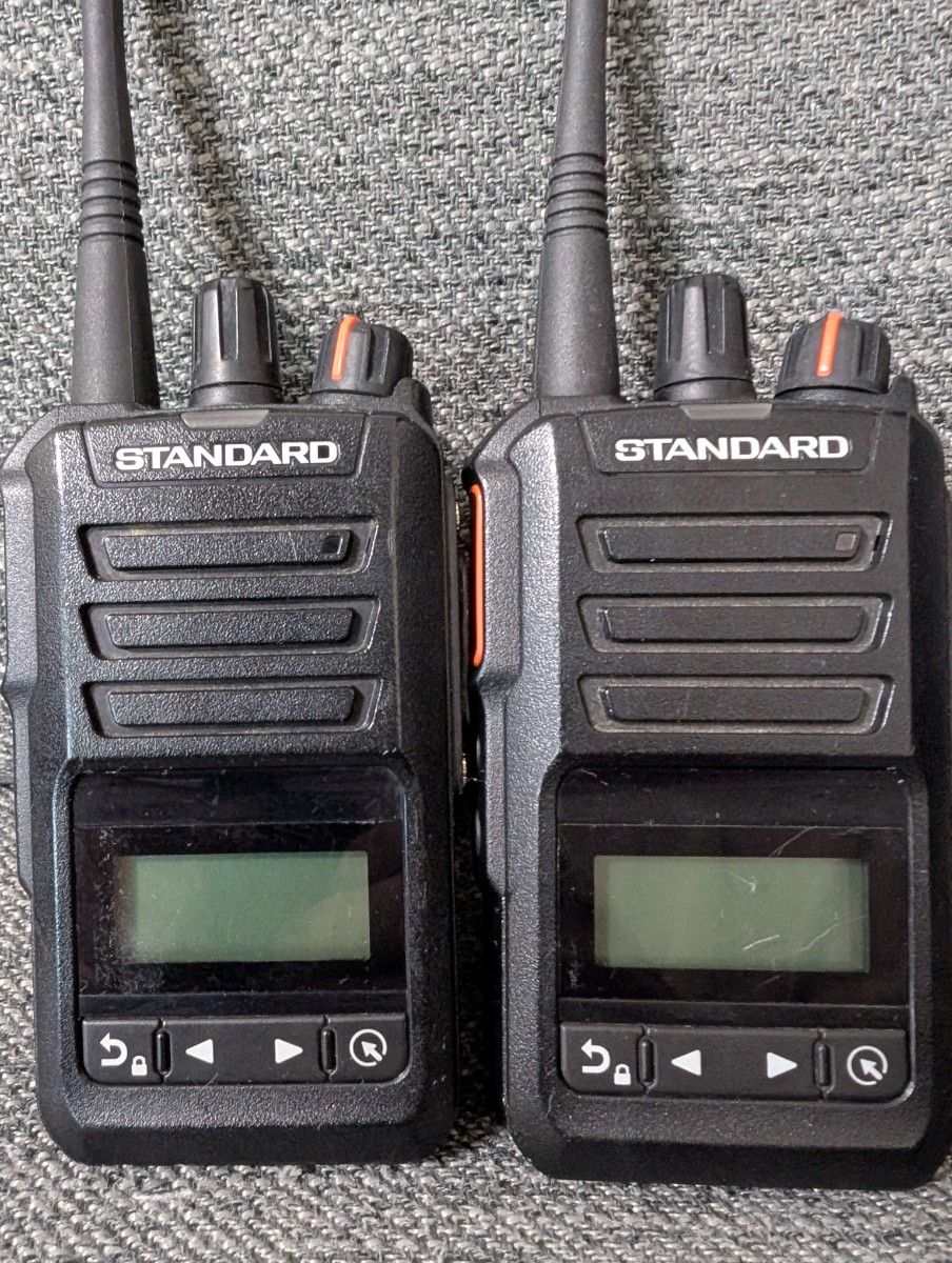 スタンダード デジタル簡易無線機 免許局 VXD460U×3台 イヤホン付