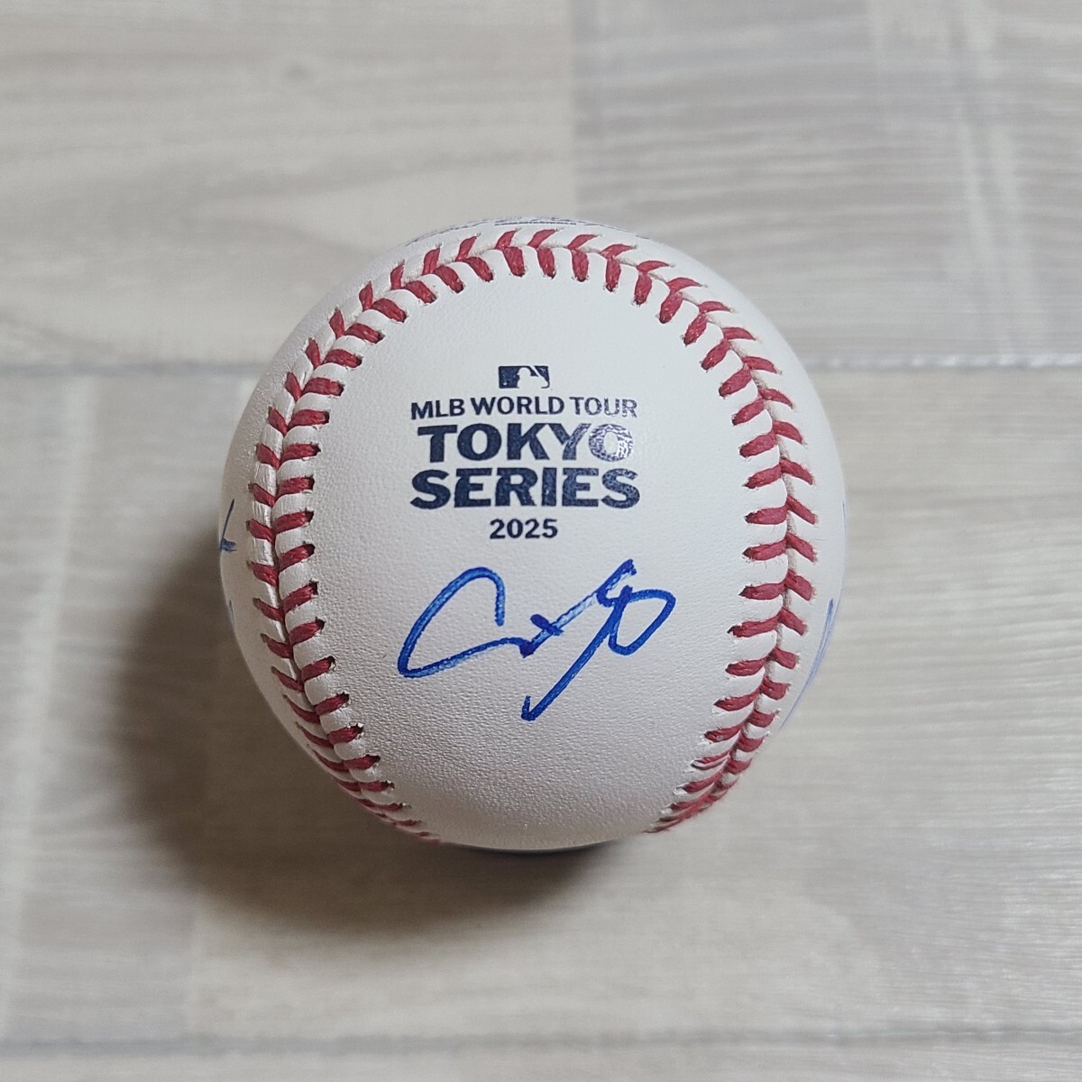 新品ケース付 大谷翔平 山本由伸 佐々木朗希 直筆サインボール MLB