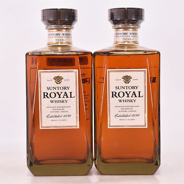 激安大特価，格安 大阪府内発送限定 ウイスキー 2本セット サントリー