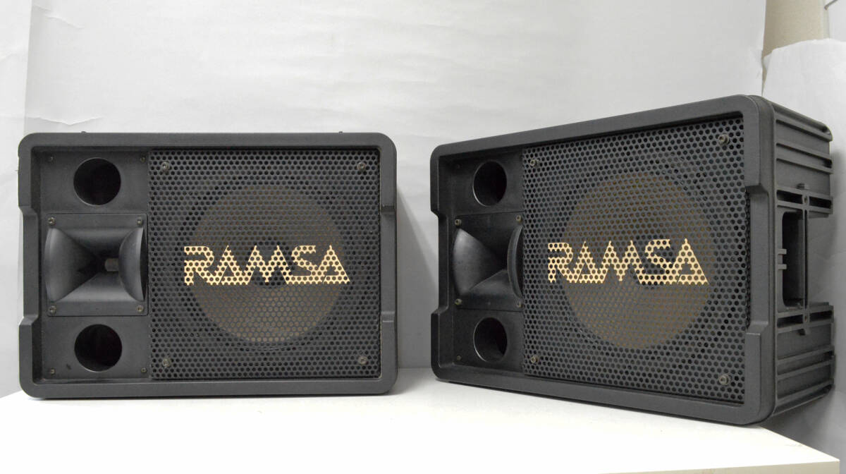 ラムサ 超名機! RAMSA WS-A200 超良音! 8 250W ペア 2台セット!