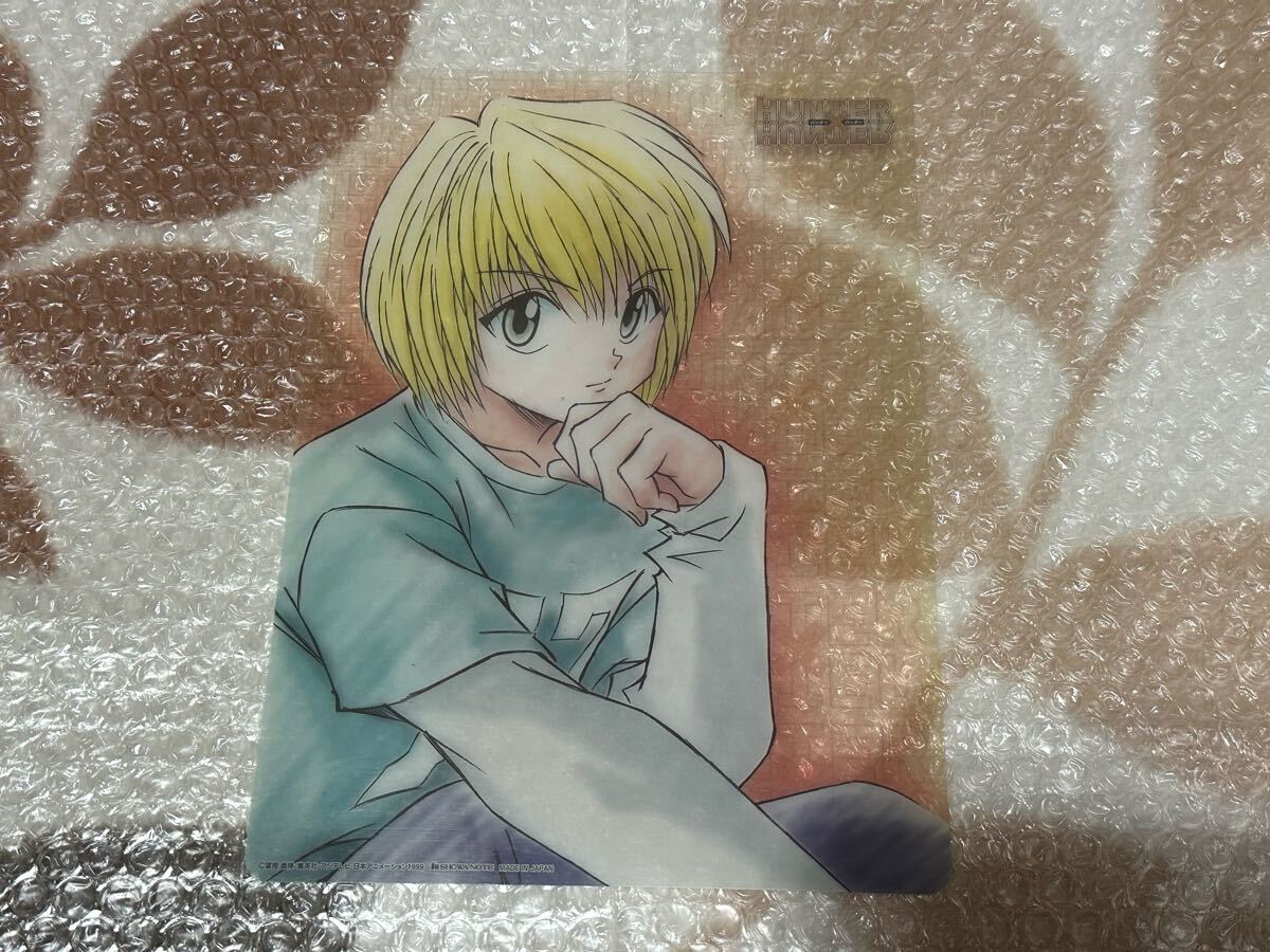Yahoo!オークション - HUNTER×HUNTER クラピカ クリア下敷き ハンター