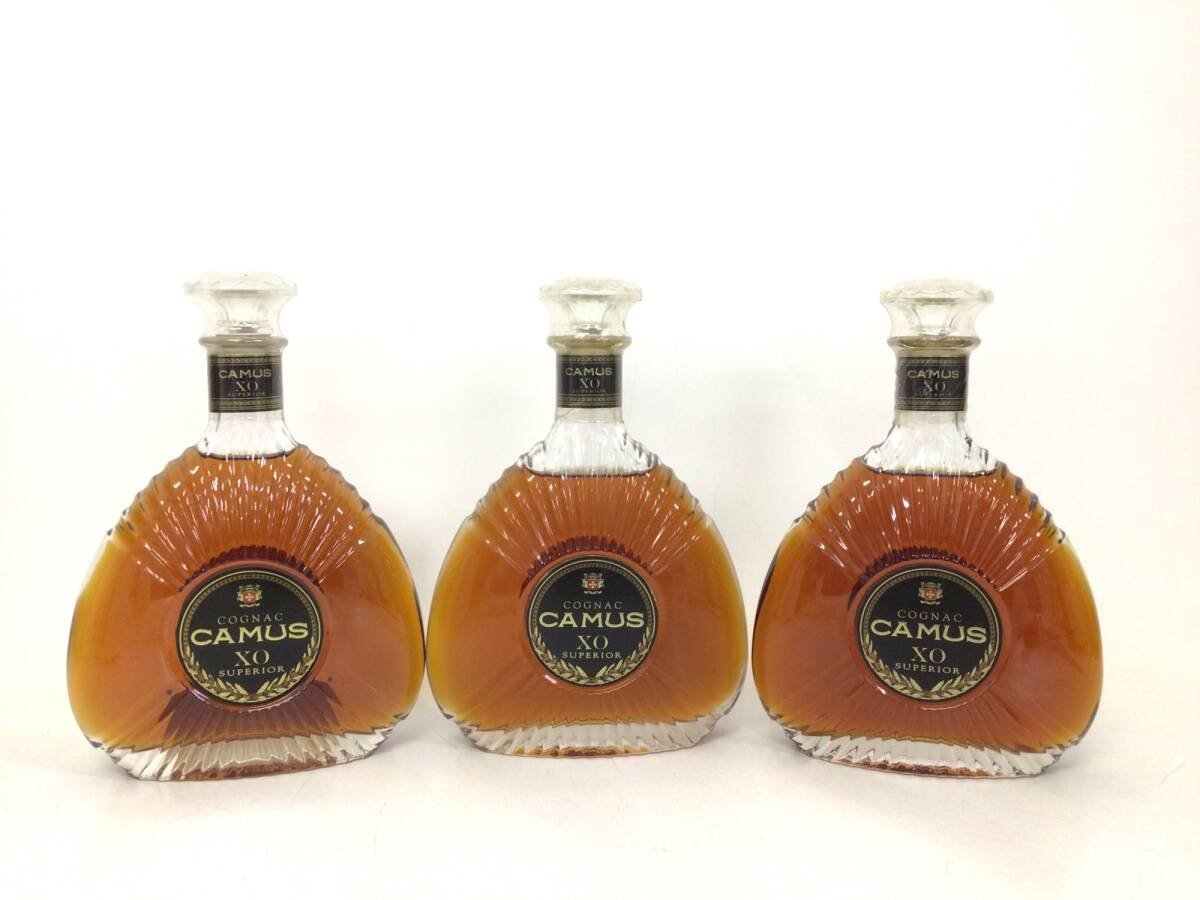 1円スタート ブランデー brandy カミュ XO スペリオール ハーフボトル3