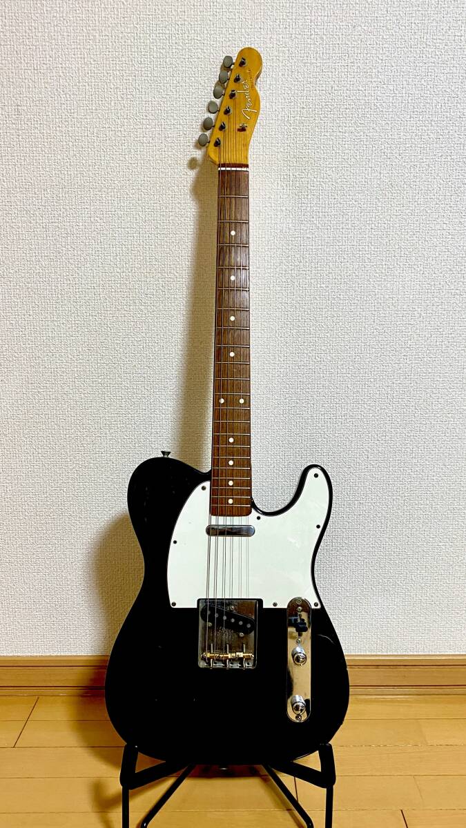 Fender Japan フェンダー テレキャスター 黒 PLEK パーツ新品 Fender