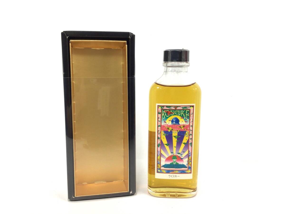 非売品】横尾忠彦デザイン 鴻池運輸130周年記念ボトル ウイスキー 未