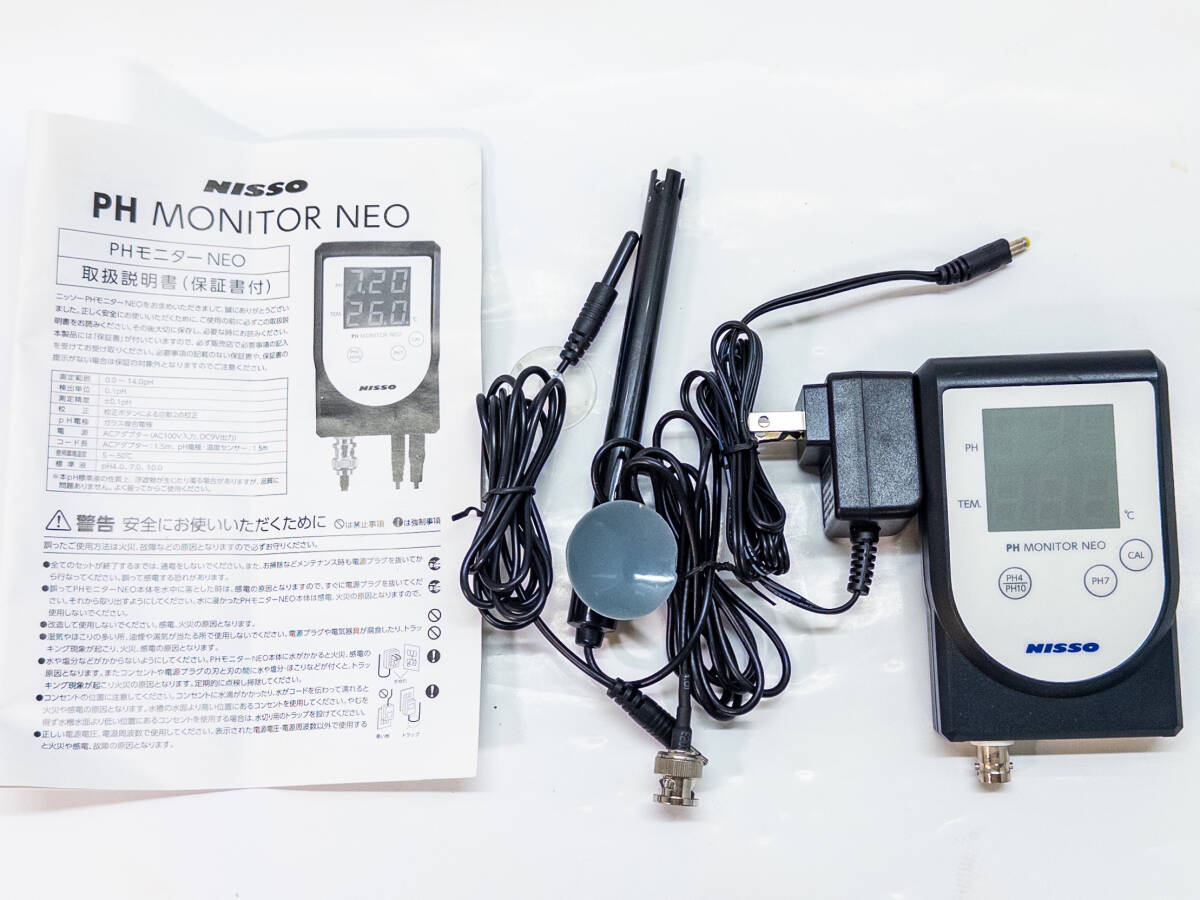 NISSO PH MONITOR NEO pH測定器 魚用品・水草 NISSO PH MONITOR NEO pH
