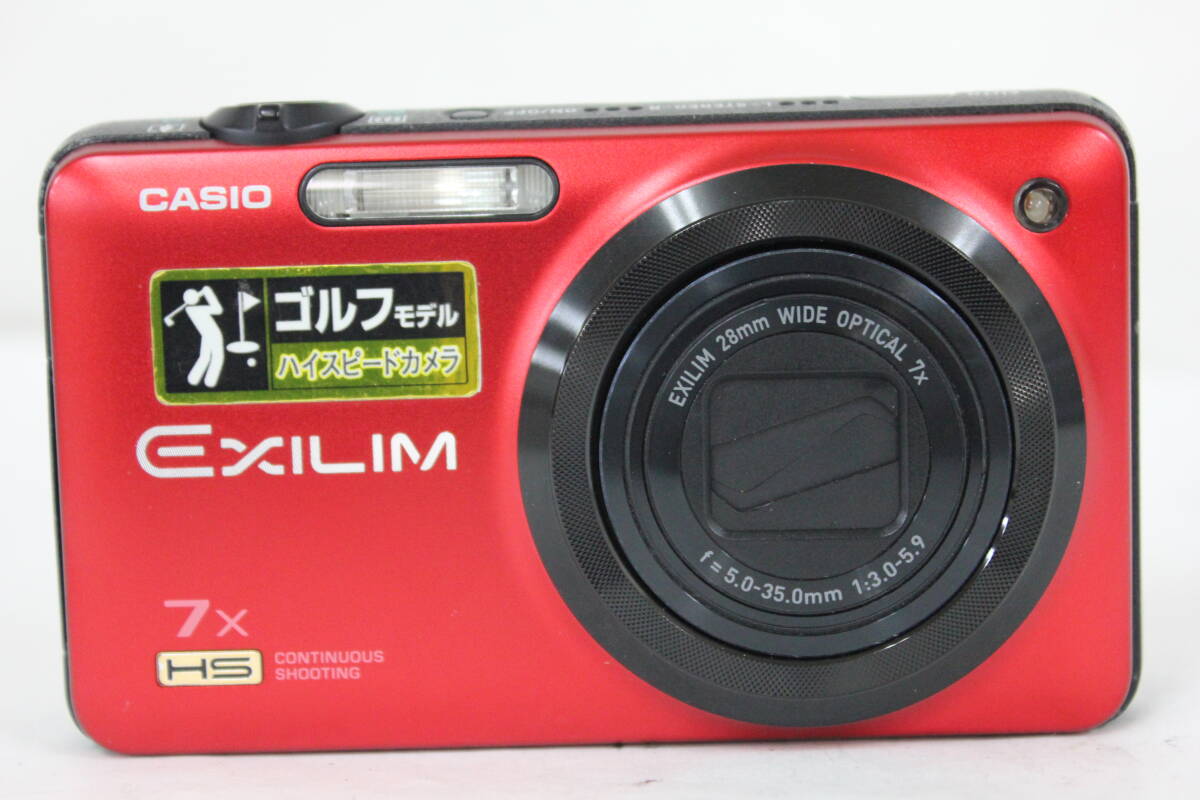 CASIO EXILIM EX-FC200S レッド デジカメ 外観・各部名称 - EX-FC200S