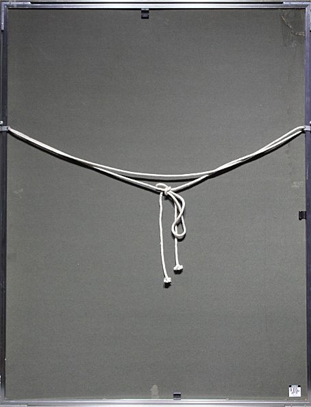 ジャンセン 「緑のリボン」 リトグラフ 直筆サイン・エディション有り