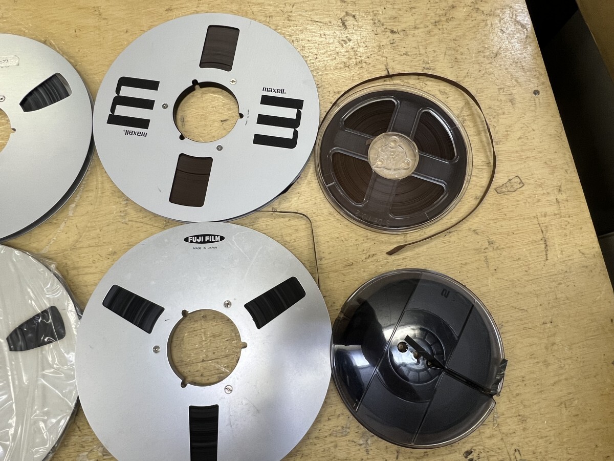 Technics テクニクス 10号 オープンリールテープ 6個セット Technics