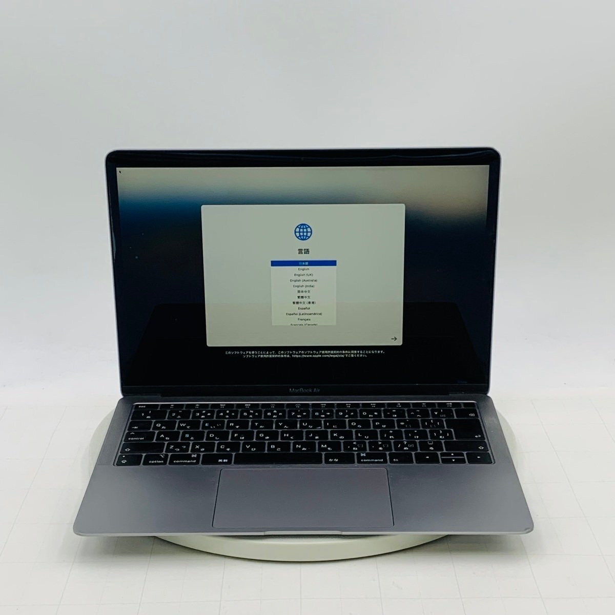 ジャンク ジャンク MacBook Air 13インチ (Mid 2017) Core i5 1.8GHz