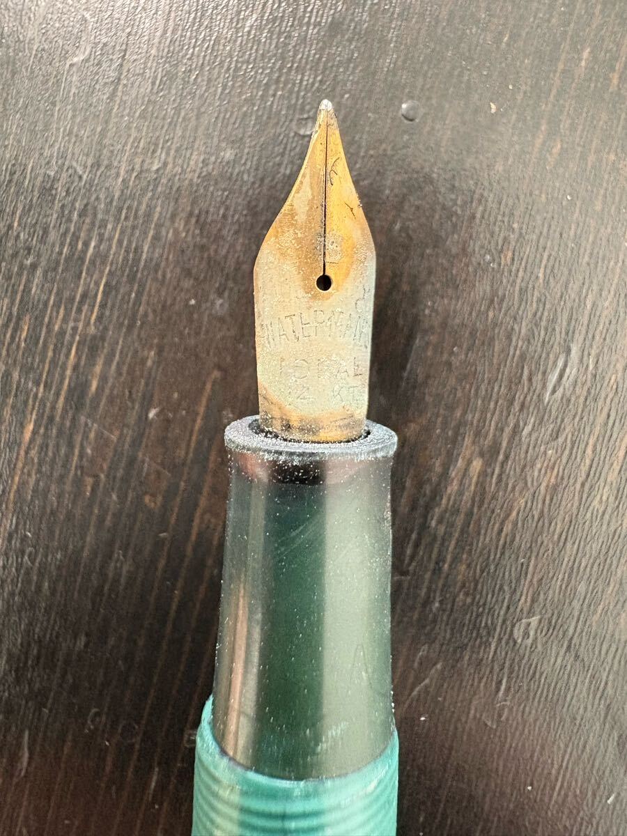 万年筆 watermans メイドインU.S.A 101AL 14KT ヴィンテージ万年筆