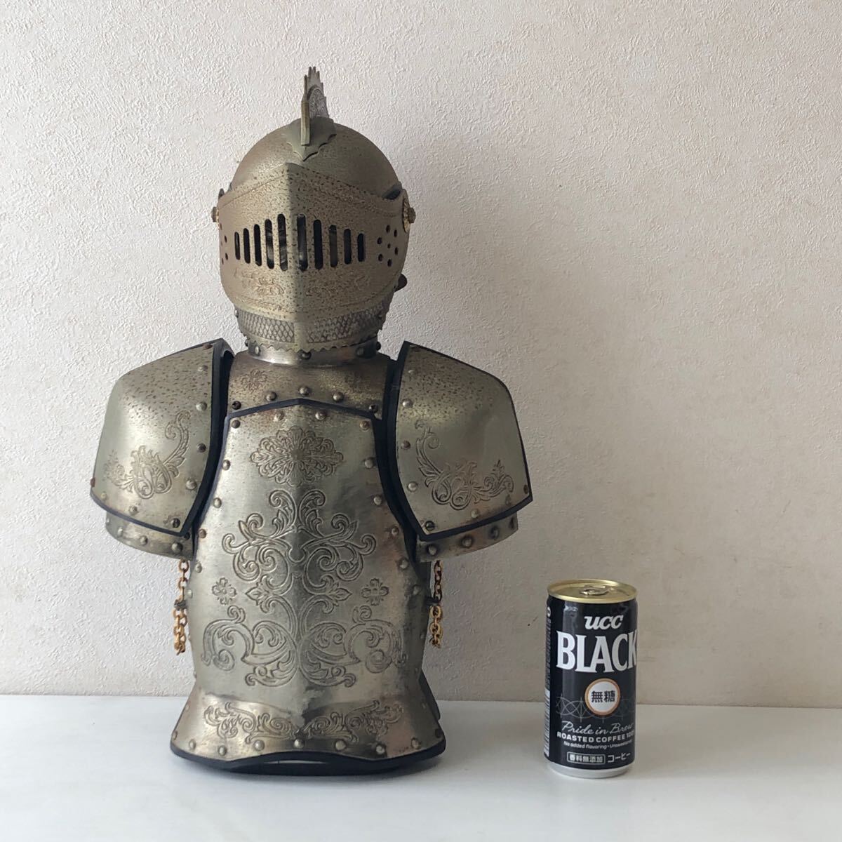 NIKKA WHISKY 西洋甲冑 騎士 ニッカウイスキー ボトルケース 鎧 騎士