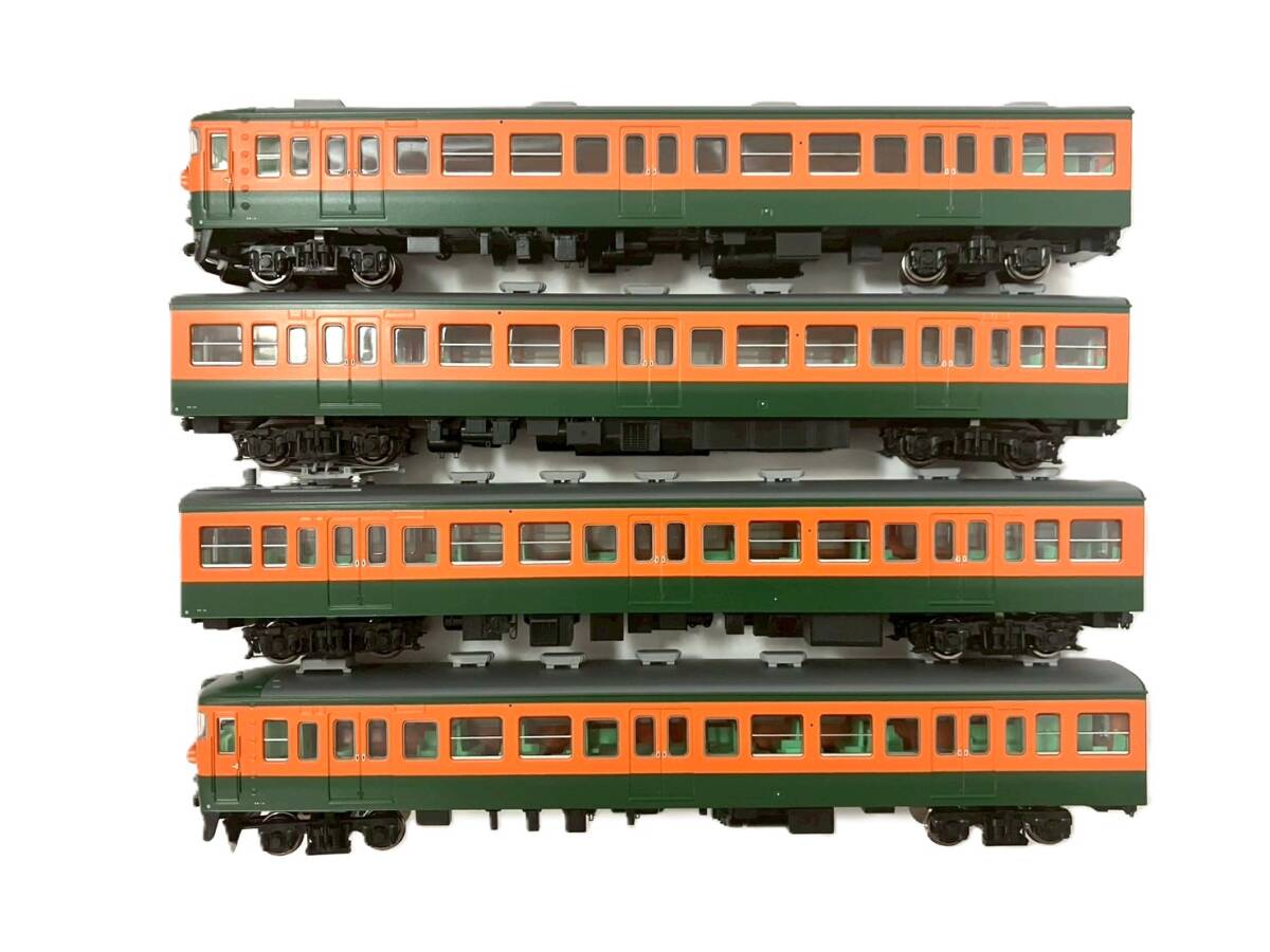 でんてつ工房 国鉄115系0番台 湘南色 4両セット でんてつ工房 国鉄115
