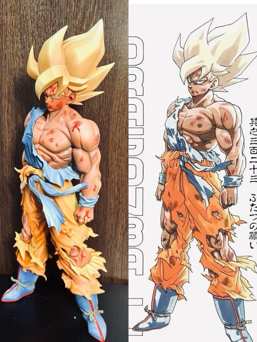 ドラゴンボールフィギュア 伝説の超サイヤ人 孫悟空 リペイント y*o様