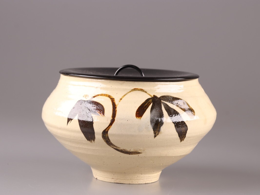 茶道具 古唐津 唐津焼 水指 時代物 極上品 初だし品 D3941