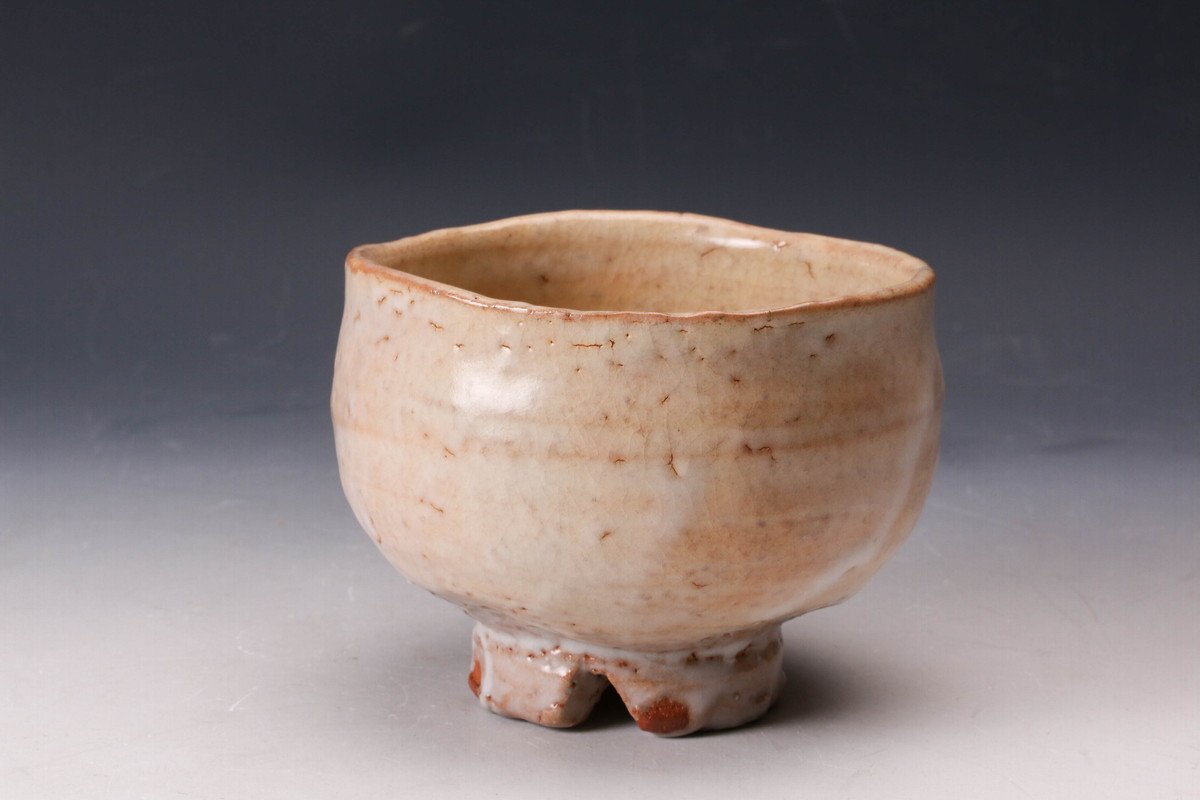 田村悟朗 萩茶碗 共箱 栞 茶道具 本物保証 茶道具 萩焼 0 高さ