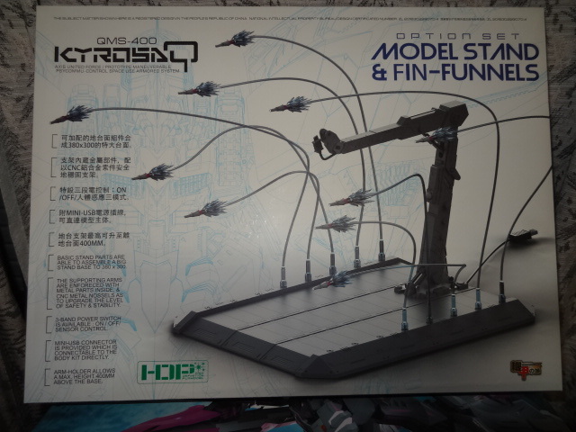 機甲の城 1/72 幻の白い天使 キュベレイ ＋ ウエポンセット ＋ 専用台座