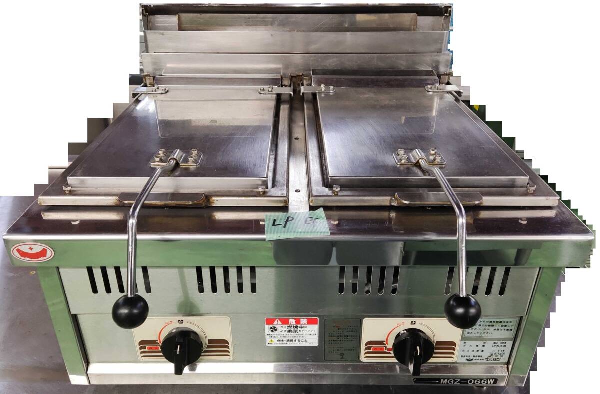 小売 餃子ガス タニコー ガス餃子グリラー N-TCZ-6060GW LPガス 業務用