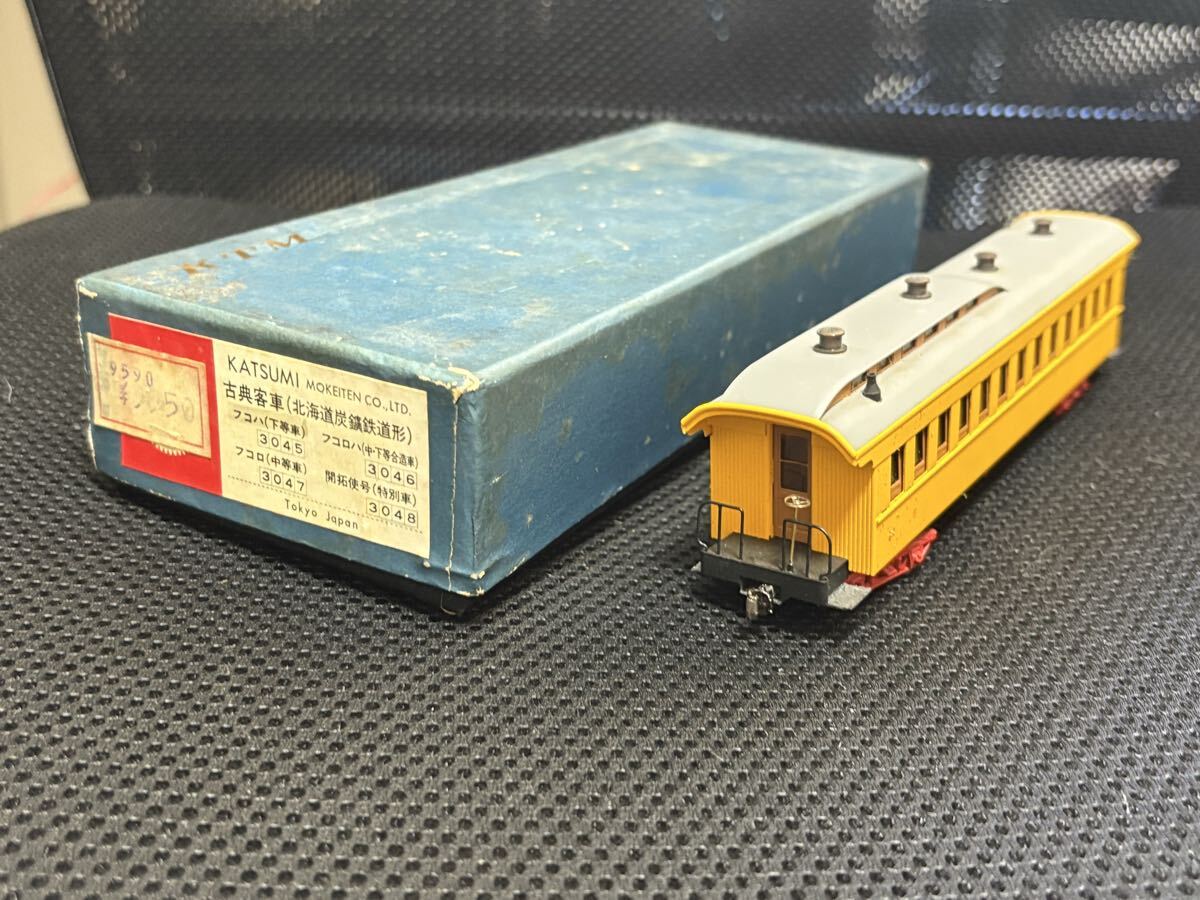 カツミ 古典客車 北海道炭礦鉄道形 フコロハ 中・下等合造車 3046 カツミ