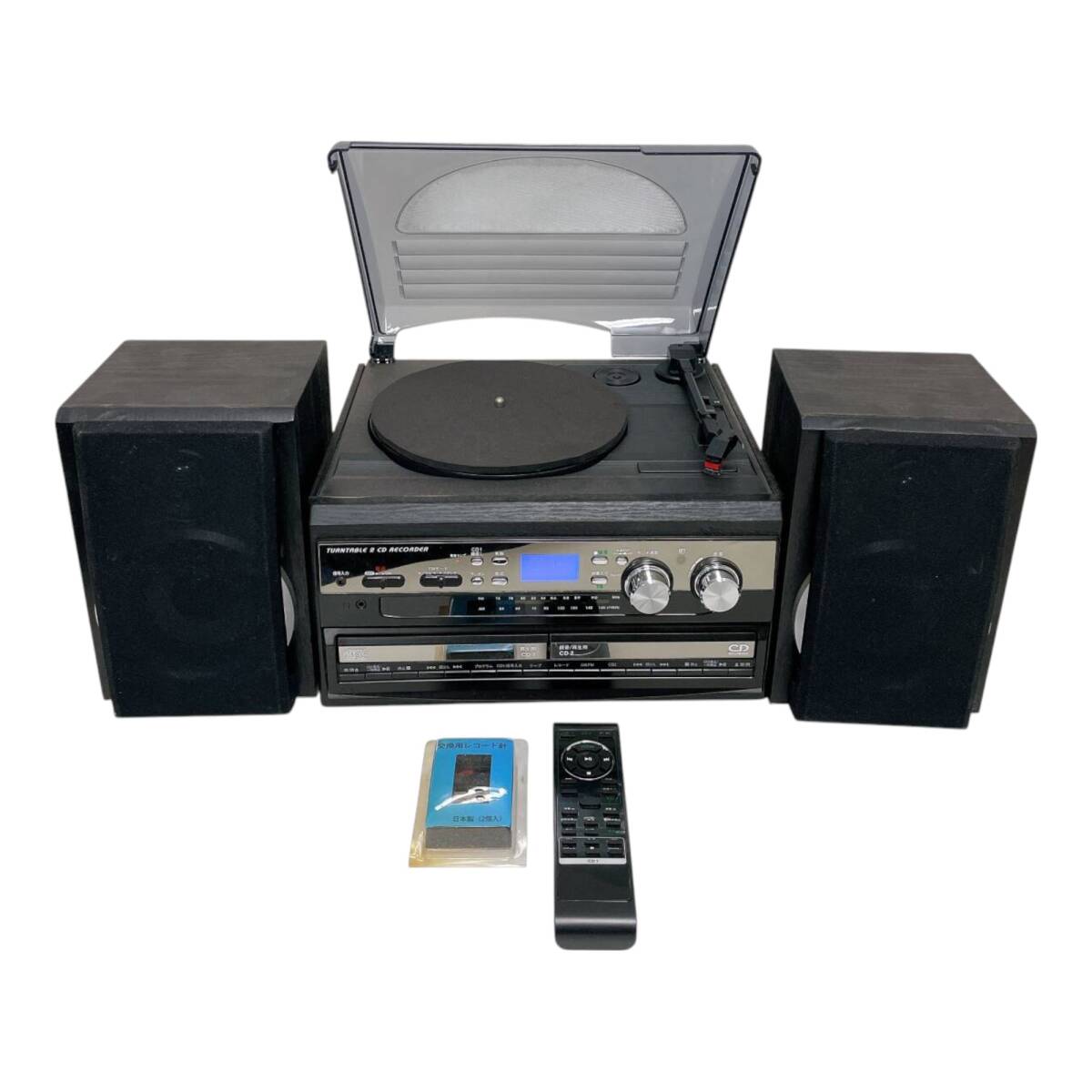 トウショウ CDコピー機能搭載マルチプレーヤー TCDR-186WC リモコン付