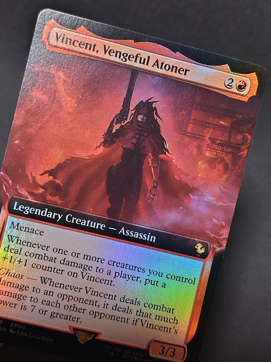 復讐の霊廟、ヴィンセント 拡張foil 英語 復讐の霊廟、ヴィンセント