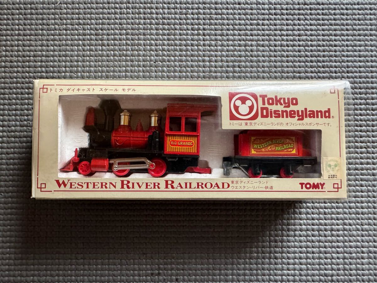 東京ディズニーランド ウエスタンリバー鉄道 トミカダイキャスト