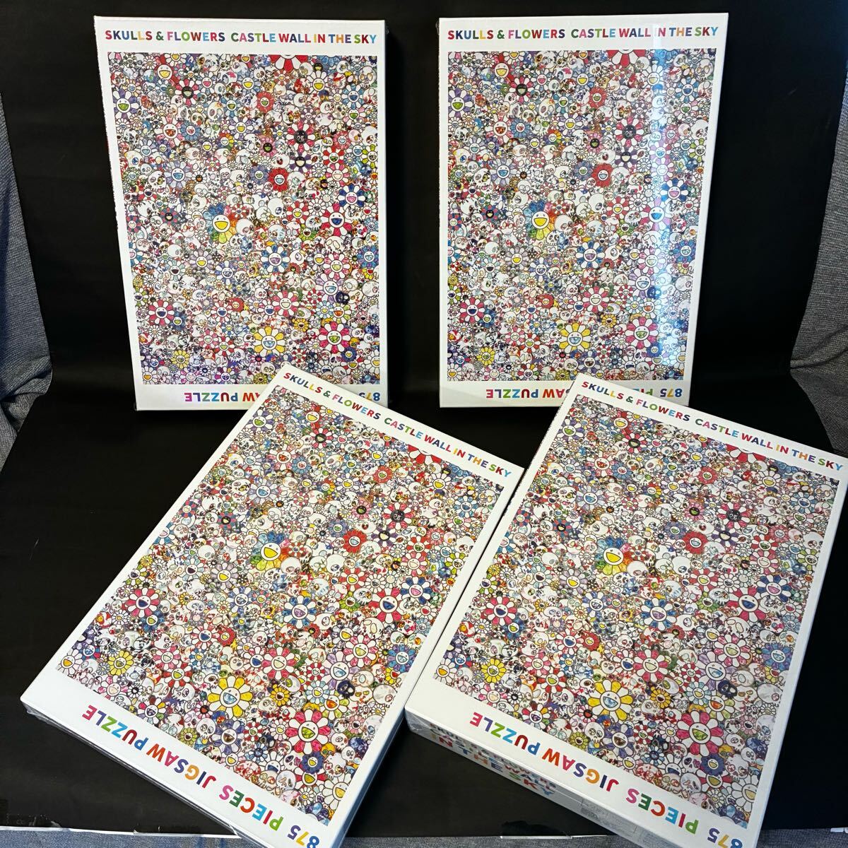 村上隆 ジグソーパズル SKULLS & FLOWERS CASTLE WALL Takashi