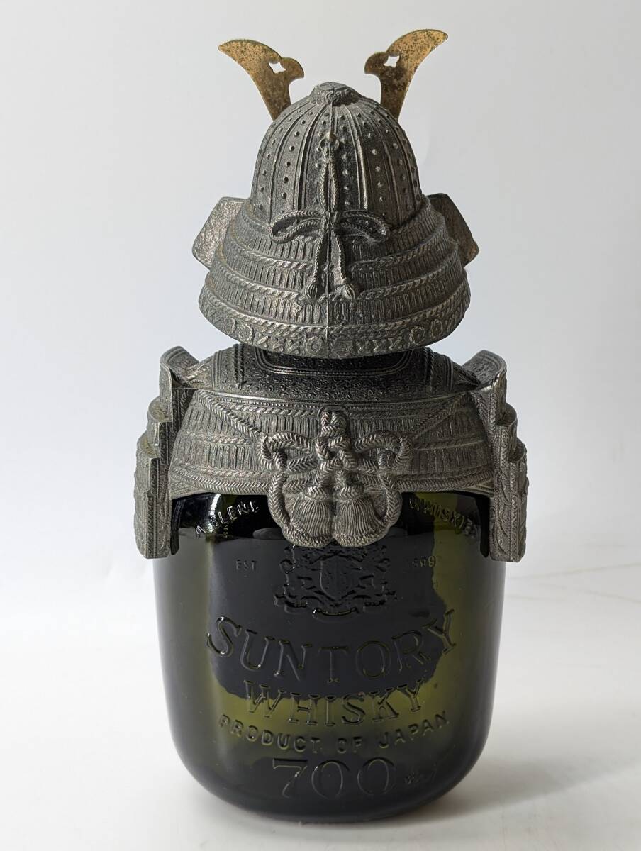 ss16 鎧兜 ボトルカバー ウイスキー オブジェ SUNTORY OLD WHISKY