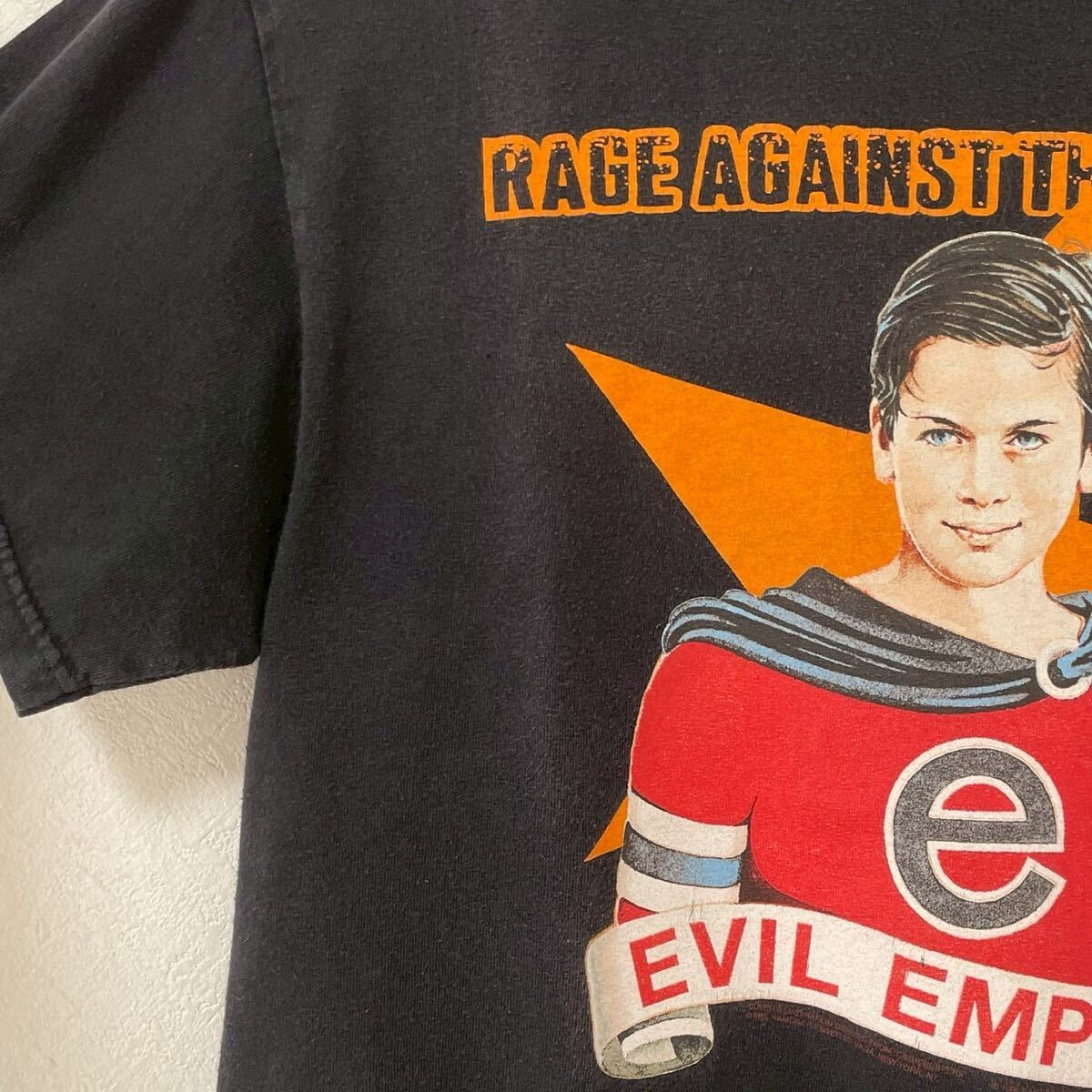 □激レア□90s RAGE AGAINST THE MACHINE EVIL EMPIRE Tシャツ M