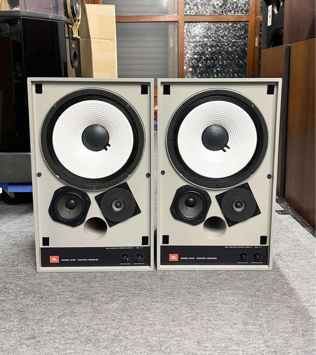 4311B ペア JBL 音響 み オーディオ機器(スピーカー本体 ジャンク