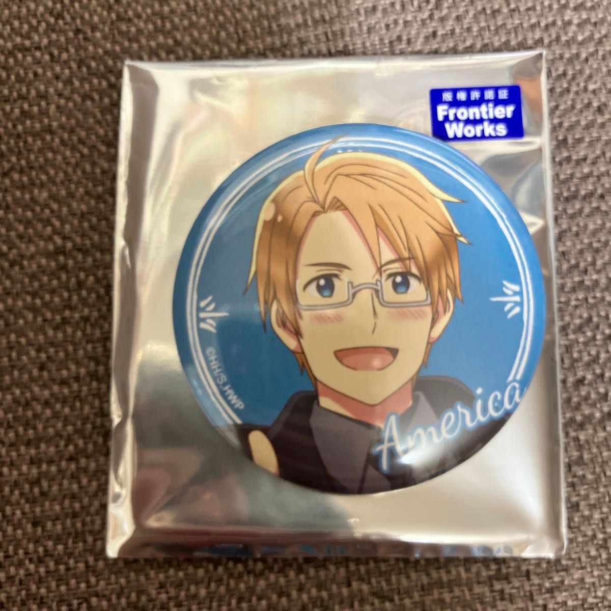 ヘタリア ぱしゃこれ キャラバッジコレクション アメリカ ロシア 日本