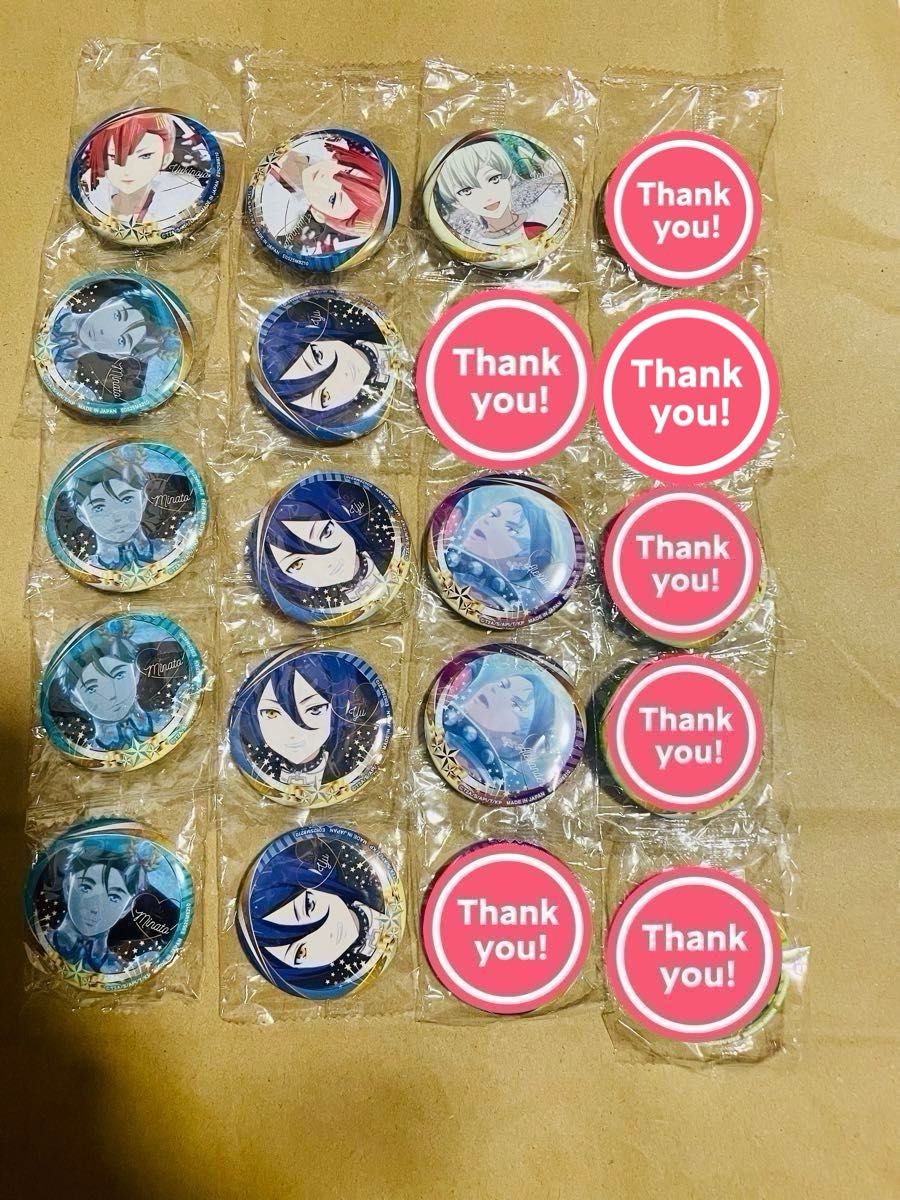 キンプリ キンツア 缶バッジ 三鷹アサヒ 15点 KING OF PRISM キンツア