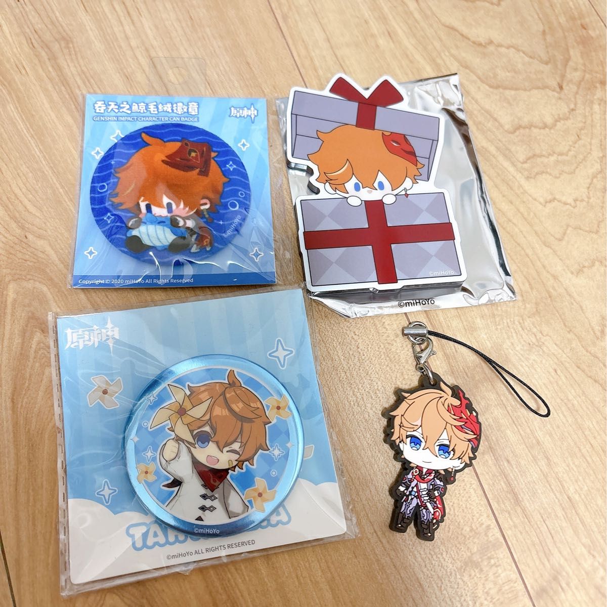 原神 タルタリヤ まとめ売り ちびぐるみ ともぬい 良い アクリル