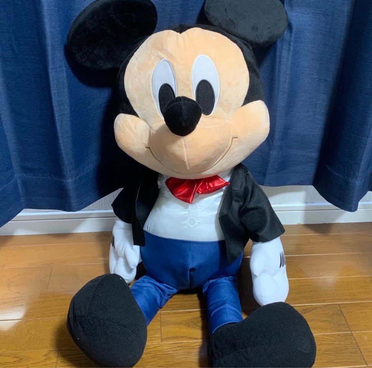 超ビッグサイズ ディズニー ミッキーマウス ぬいぐるみ タキシード