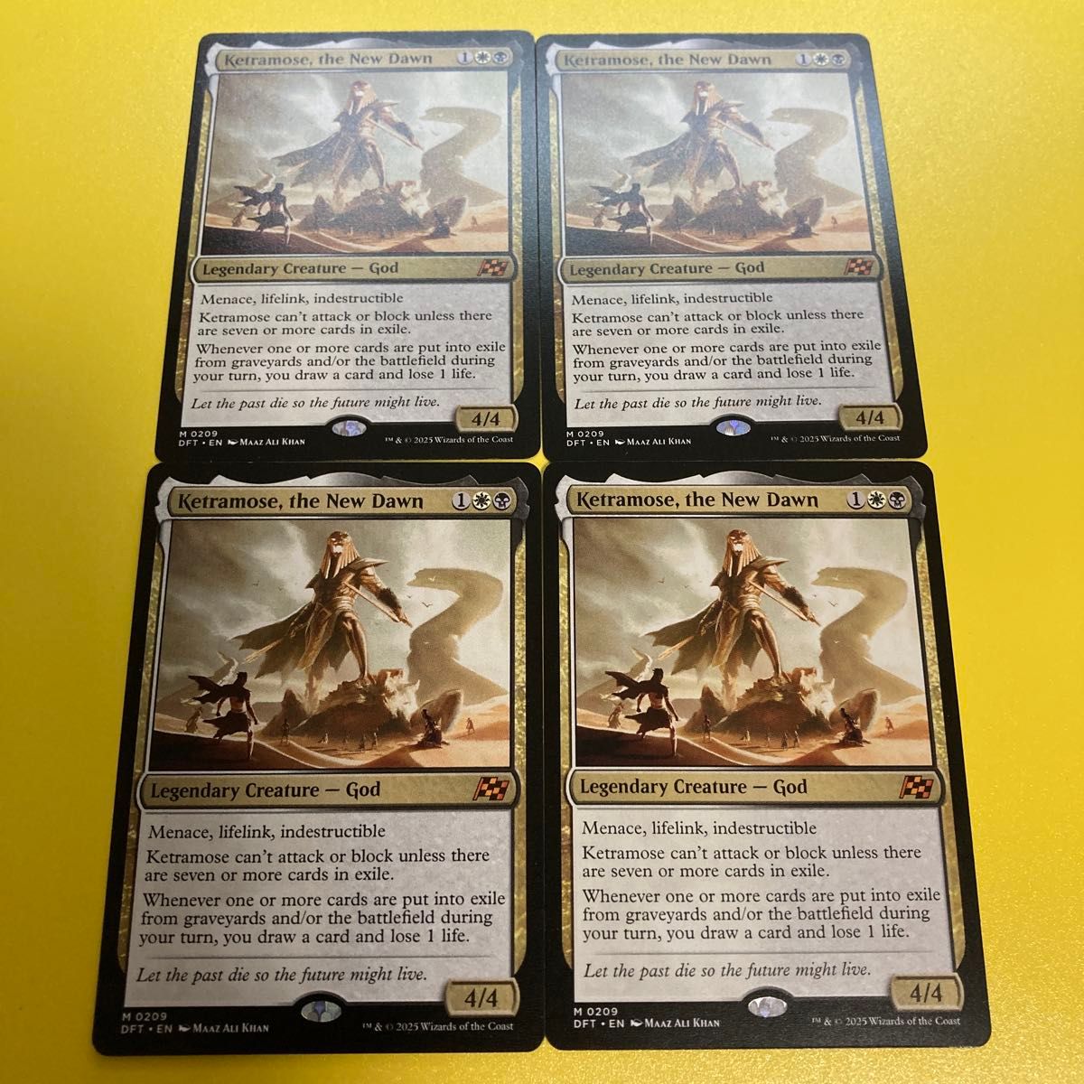 mtg 新たな夜明け、ケトラモーズ ボーダーレス foil 日本語 MTG 新たな