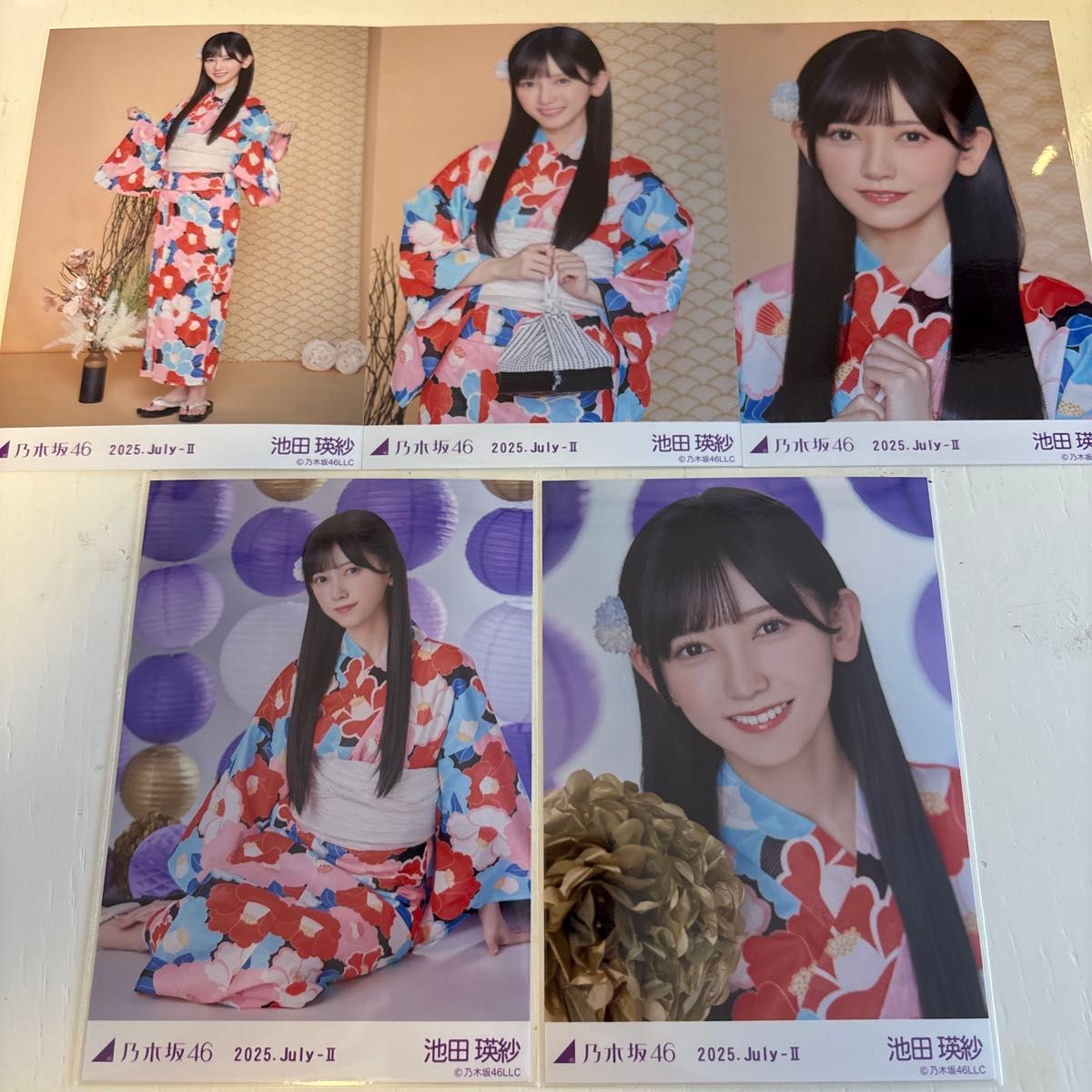 瀬戸口心月 浴衣 生写真 座り 真夏の全国ツアー2025 真夏の全国ツアー