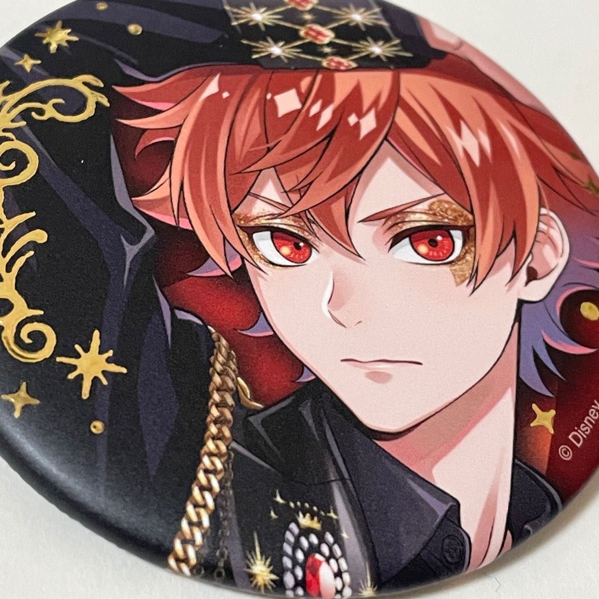 ツイステ 缶バッジ ブレイジングジュエル エース 8個 ツイステ 缶