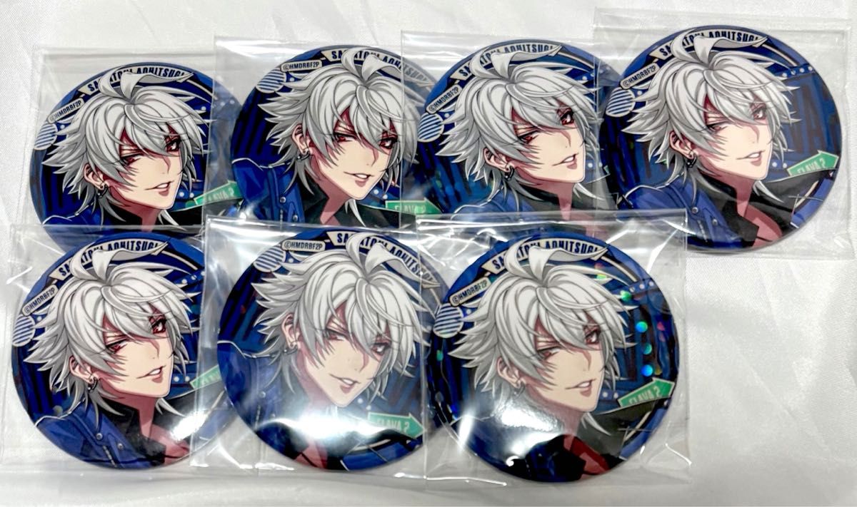 ヒプマイ ヒプノシスマイクGuideBook＋ GB 缶バッジ 左馬刻 ヒプマイ