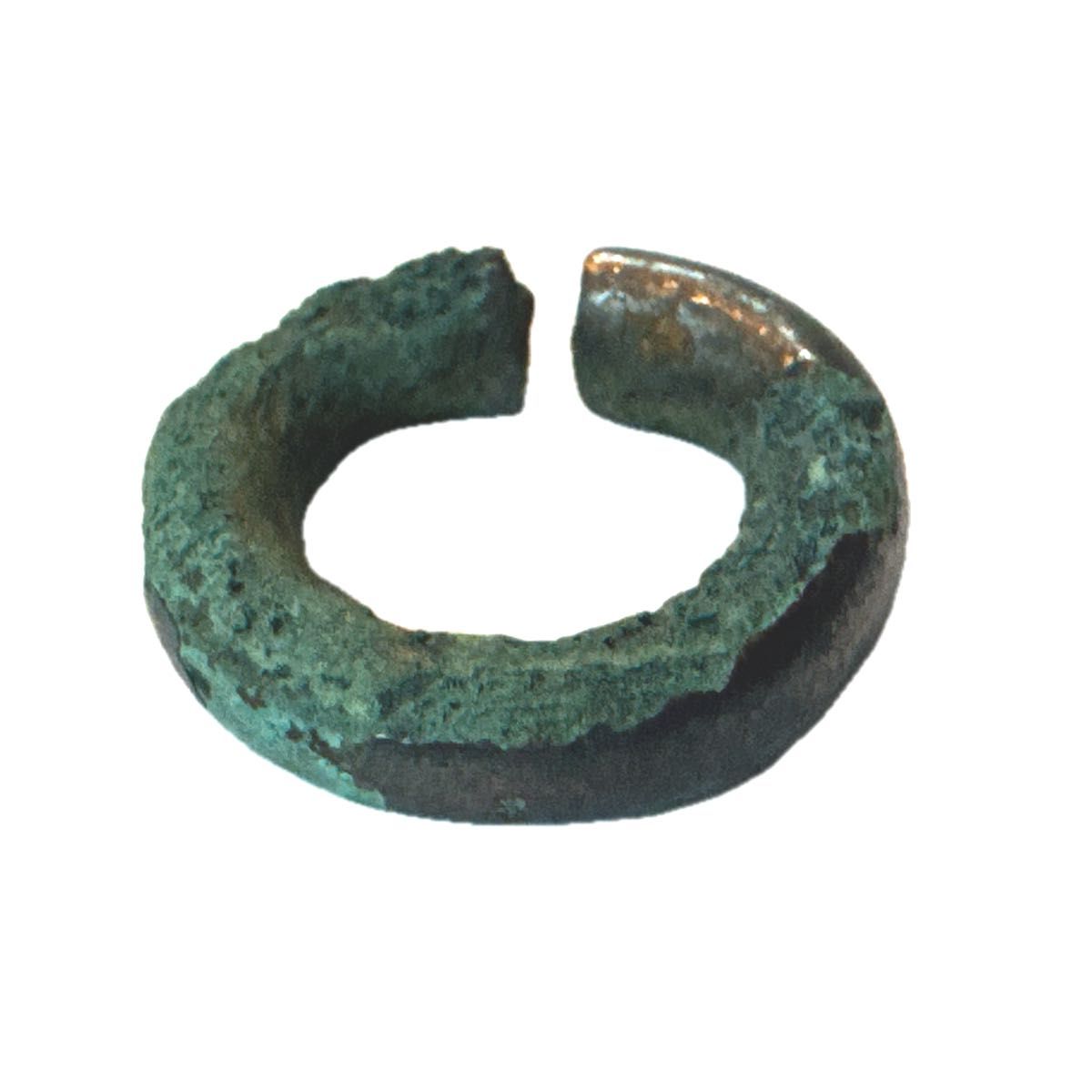 古墳銀環 古墳時代 耳環 骨董 コレクション 耳飾り 発掘 貴重 1点物