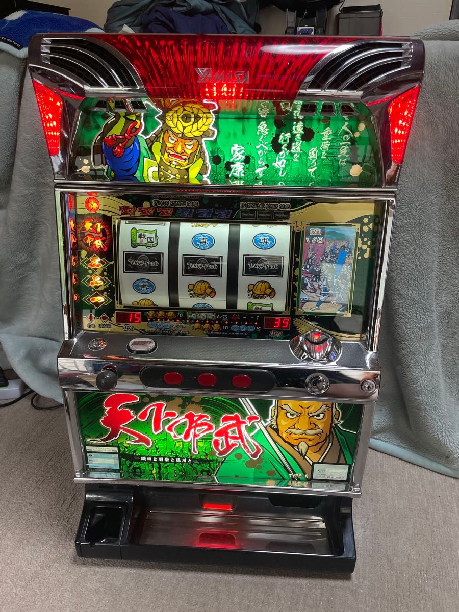 パチスロ 初代天下布武 実機 4号機 コイン不要機付き｜Yahoo!フリマ