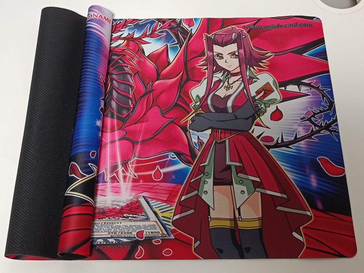 TSUTAYAトーナメントプレイマット 十六夜アキ ブラックローズドラゴン