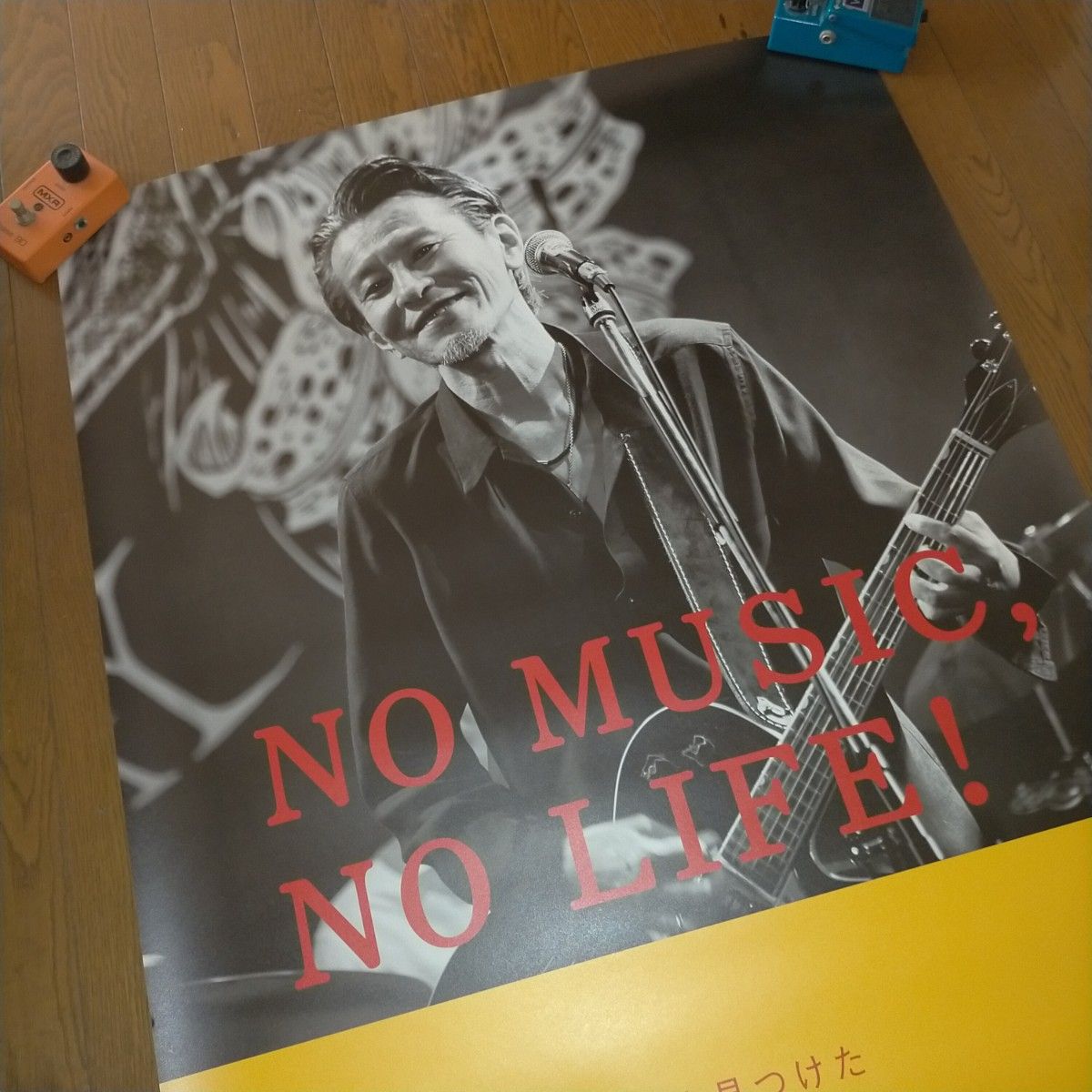 チバユウスケ/The birthday タワレコポスターB1サイズ NO MUSIC NO