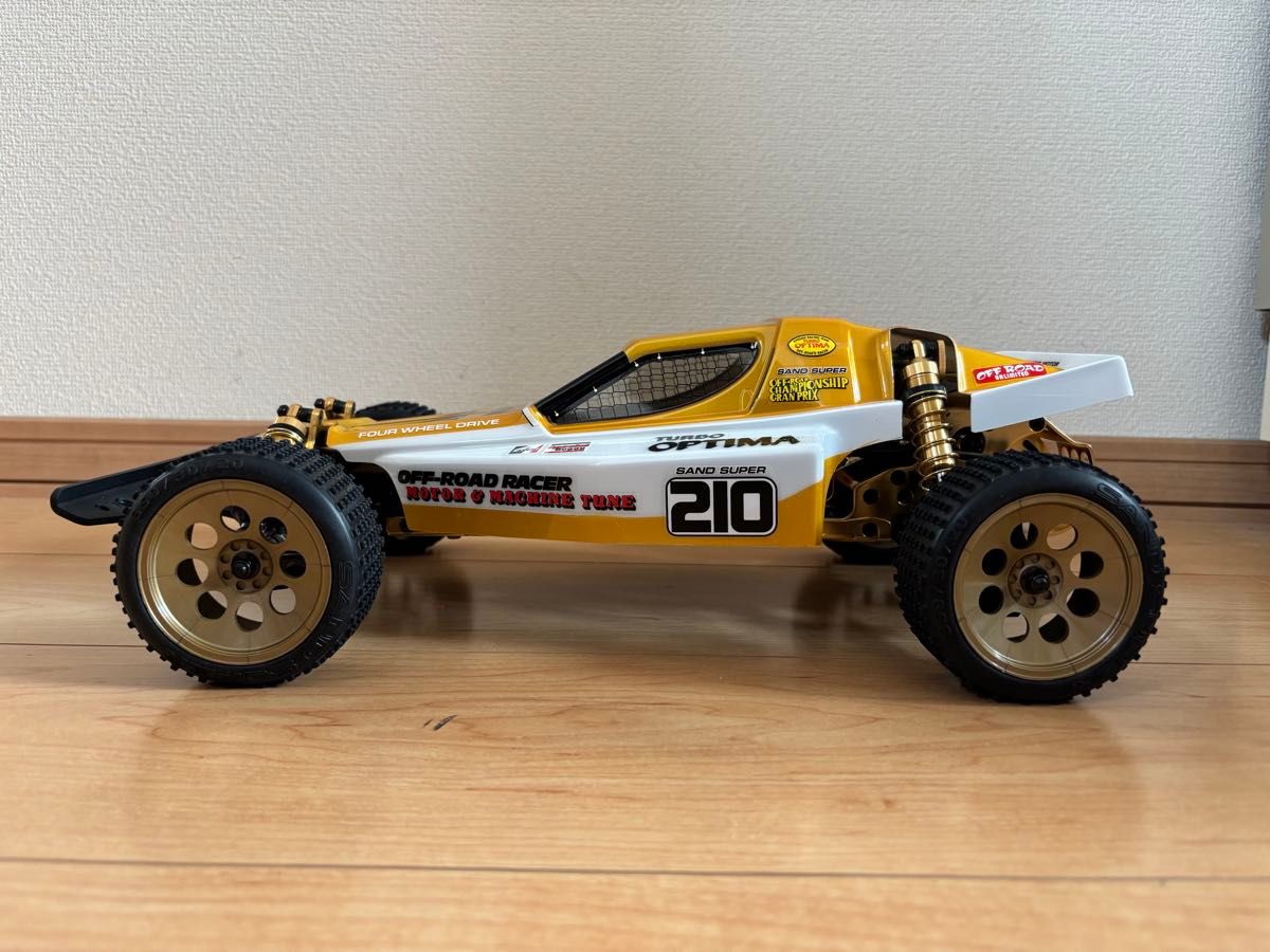 新品 】京商 ターボオプティマ 復刻版 ゴールドVer｜Yahoo!フリマ（旧