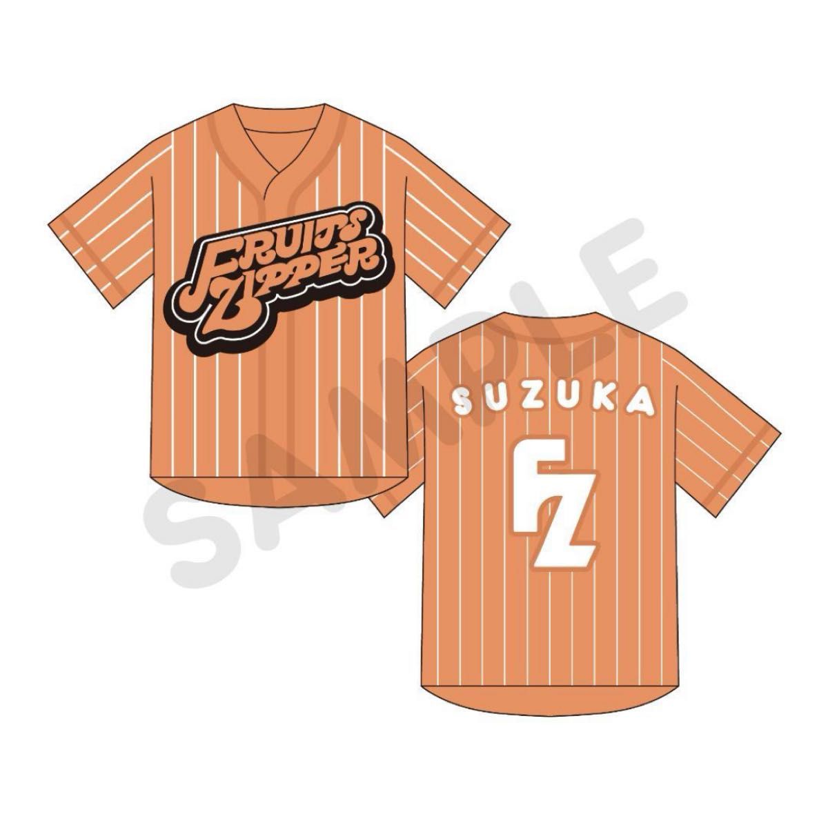 FRUITS ZIPPER OSHI API Tee(鎮西寿々歌) FRUITS ZIPPER OSHI API Tee