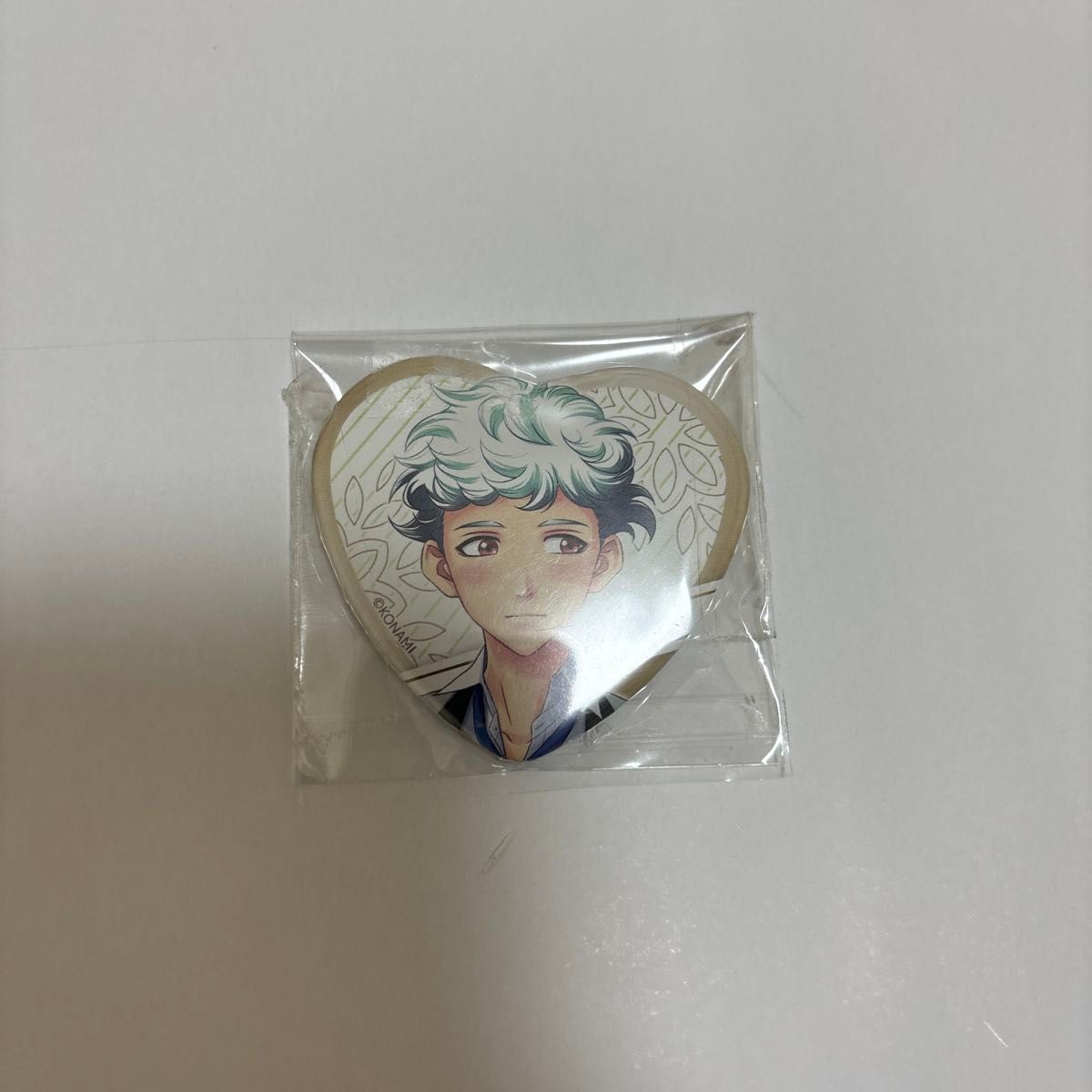 ときめきメモリアル ときメモ GS4 白羽大地 ハート缶バッジ