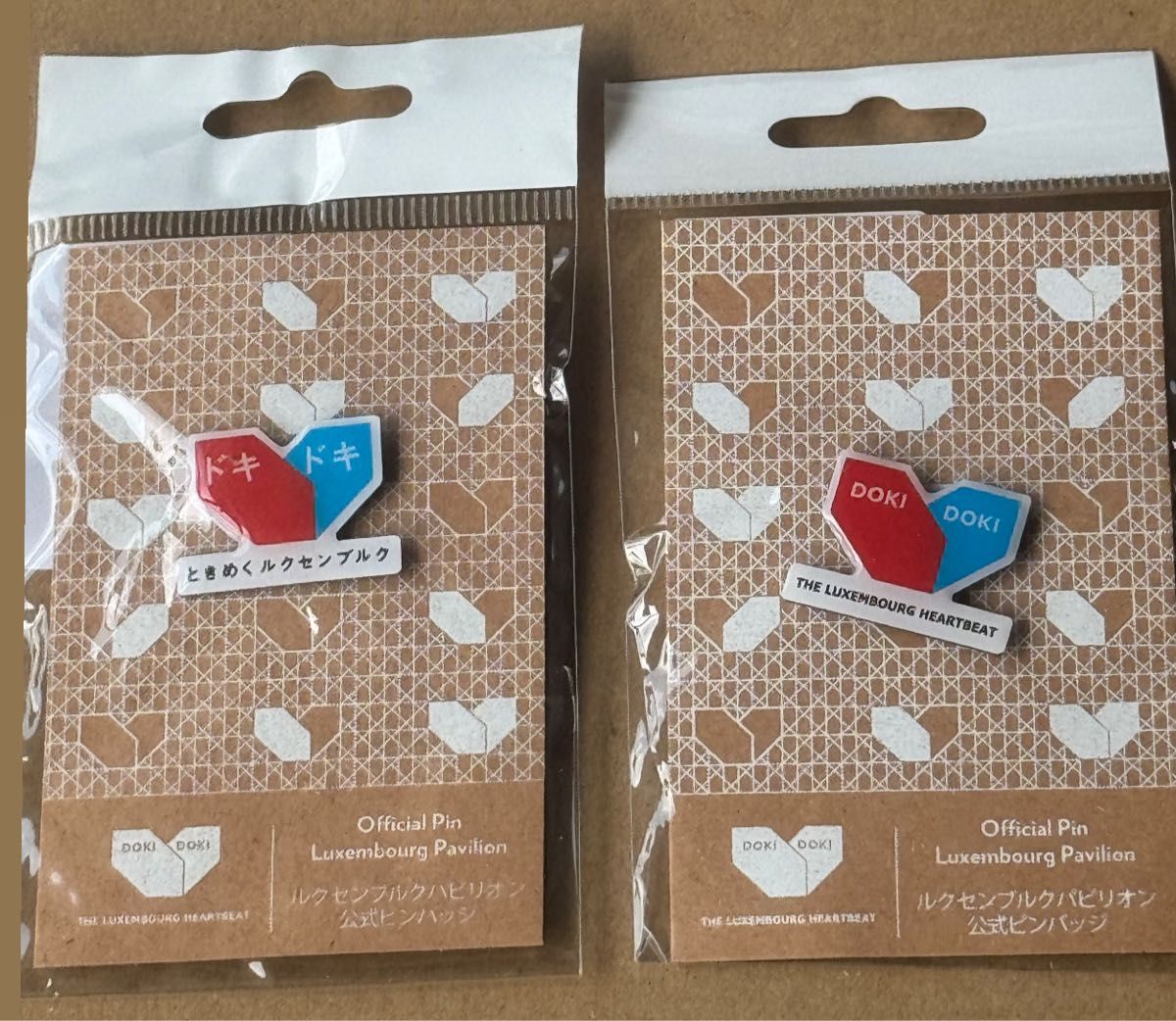 大阪・関西万博 Expo 2025 ルクセンブルク 公式 ピンバッジ ピンズ