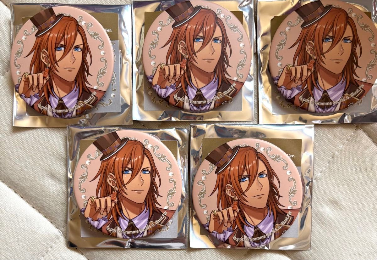 うたプリ 神宮寺レン 缶バッジ Debut うたプリ』ホログラムが綺麗な