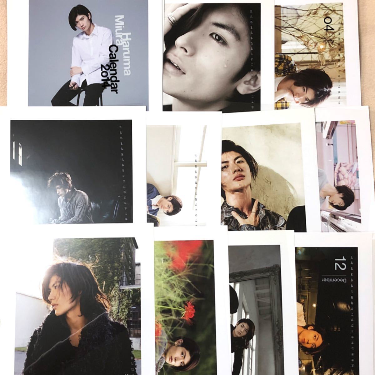 三浦春馬さん 2014年カレンダー 三浦春馬 カレンダー 2014 三浦春馬